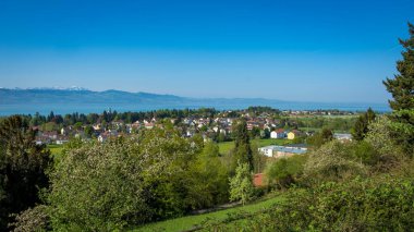 Güney Almanya 'daki Constance Gölü manzarası güzel.