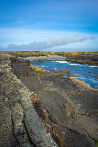 Passeggiando Gli Spettacolari Ponti Ross Nella Contea Clare Irlanda — Foto Stock