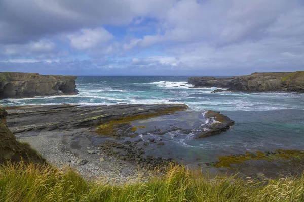 Caminar Caminando Por Los Espectaculares Puentes Ross Condado Clare Irlanda — Foto de Stock