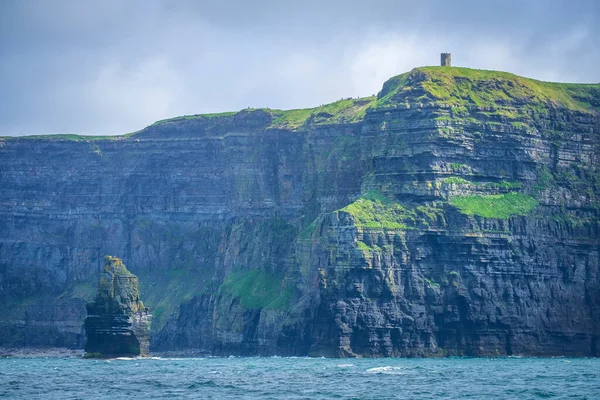 Viagem Barco Para Falésias Moher County Clare Irlanda — Fotografia de Stock