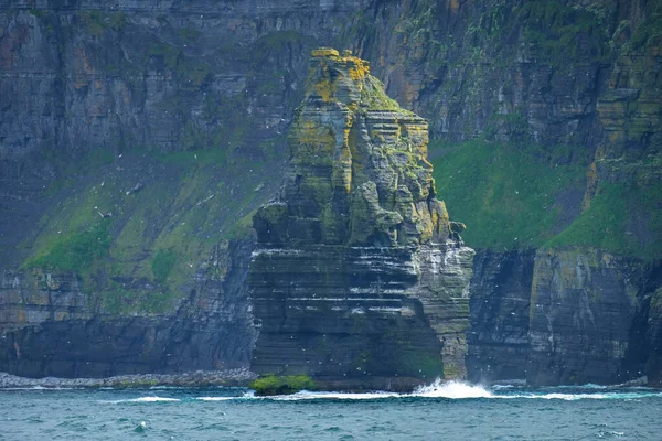 Výlet Lodí Útesy Moher Hrabství Clare Irsko — Stock fotografie