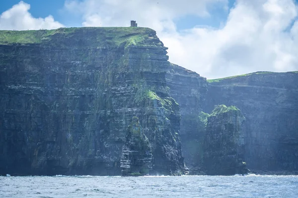 Viagem Barco Para Falésias Moher County Clare Irlanda — Fotografia de Stock