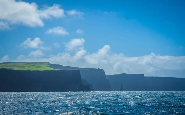 Viagem Barco Para Falésias Moher County Clare Irlanda — Fotografia de Stock