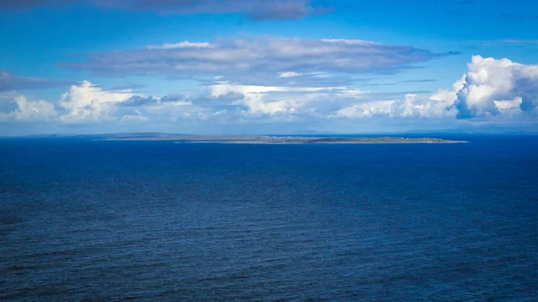 Caminhando Nas Falésias Muito Espetaculares Moher Clare Irlanda — Fotografia de Stock