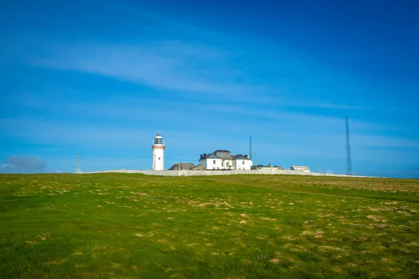 Wonderful Nature Spectacular Place Loop Head Lighthouse Clare Ireland — Stock Photo, Image