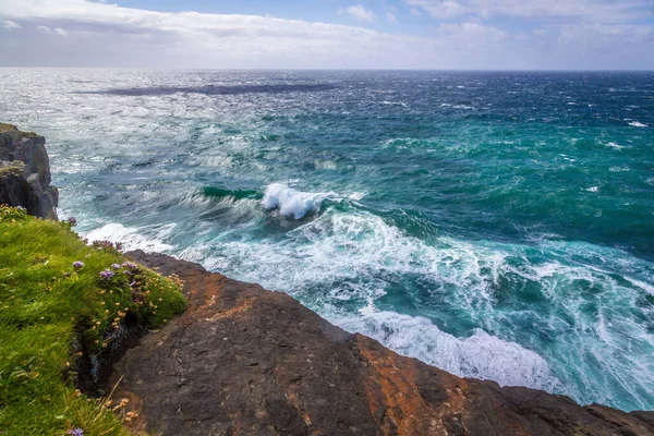 Maravillosa Naturaleza Lugar Espectacular Loop Head Lighthouse Clare Irlanda — Foto de Stock