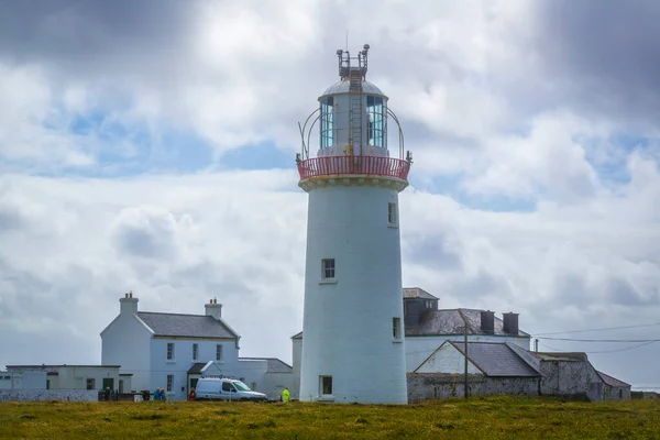 Loop Head Lighthouse Clare Írország — Stock Fotó