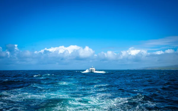 Viagem Barco Doolin Para Falésias Espetaculares Moher County Clare Irlanda — Fotografia de Stock