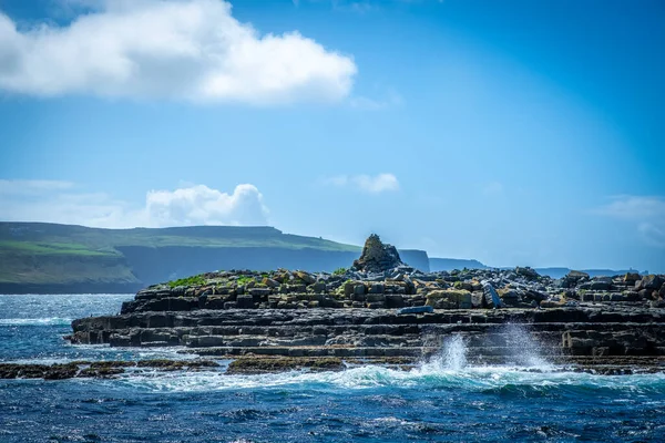 Doolin Den Muhteşem Moher Uçurumlarına Tekne Gezisi County Clare Rlanda — Stok fotoğraf