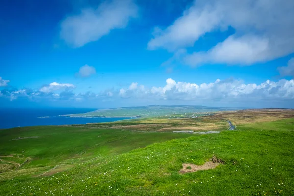 Paesaggio Sulle Scogliere Moher Vista Doolin Contea Clare Irlanda — Foto Stock