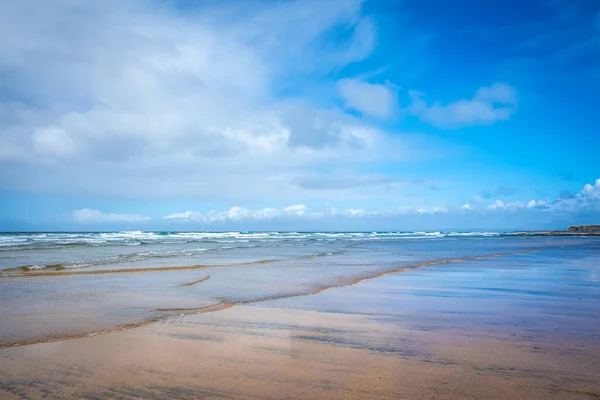 Séta Csodálatos Fanore Strandon Burren Clare Írország — Stock Fotó