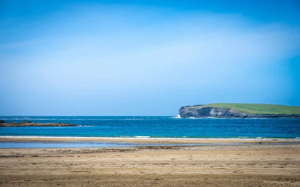Kilkee County Clare Rlanda Güzel Kumlu Bir Sahil — Stok fotoğraf