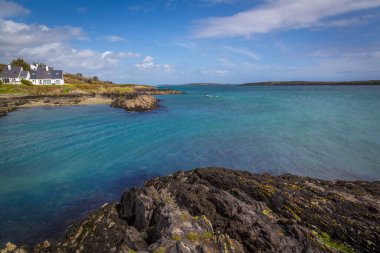 Schull yakınlarındaki Long Island İskelesi, West Cork, İrlanda