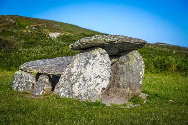 4000 Anos Altar Wedge Tomb Toormore West Cork Irlanda — Fotografia de Stock