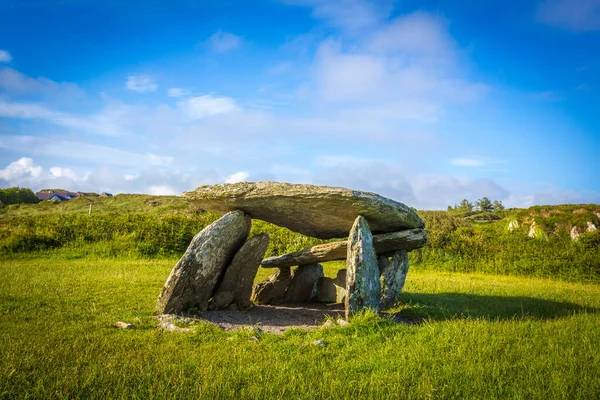 4000 Jahre Altes Altar Wedge Tomb Toormore West Cork Irland — Stockfoto