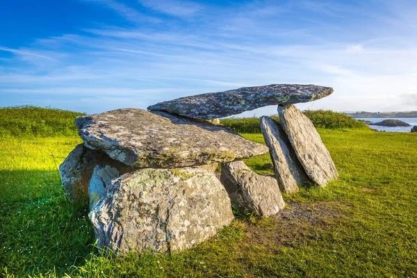 4000 Jahre Altes Altar Wedge Tomb Toormore West Cork Irland — Stockfoto