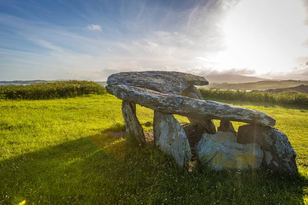 4000 Jahre Altes Altar Wedge Tomb Toormore West Cork Irland — Stockfoto