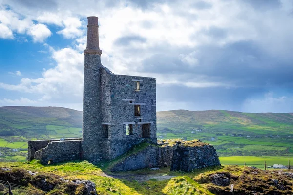 Minas Cobre Antigas Allihies Atlântico Península Beara Condado Cork Irlanda — Fotografia de Stock