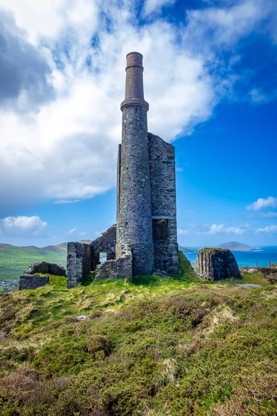 Minas Cobre Antigas Allihies Atlântico Península Beara Condado Cork Irlanda — Fotografia de Stock
