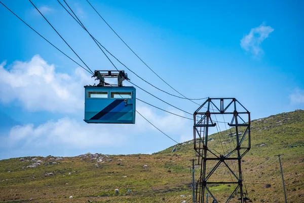 Beara Félsziget Végén Lévő Dursey Szigetre Vezető Nagyon Látványos Felvonóval — Stock Fotó