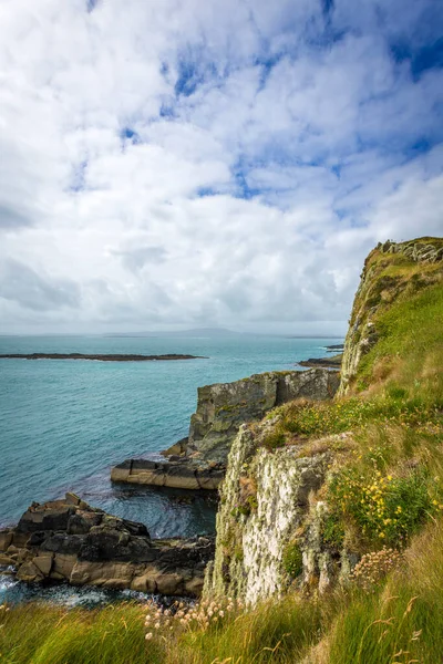 Ocean Cliffs Sherkin Island West Cork Írország — Stock Fotó