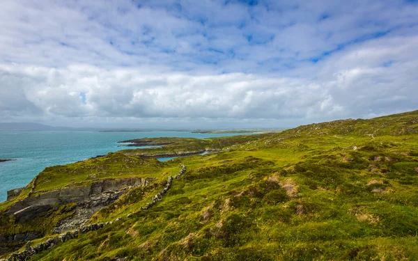 アイルランド西コルク州シャーキン島の海の崖 — ストック写真