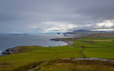 Malin Head, İrlanda Cumhuriyeti 'nin en kuzeydeki noktası.