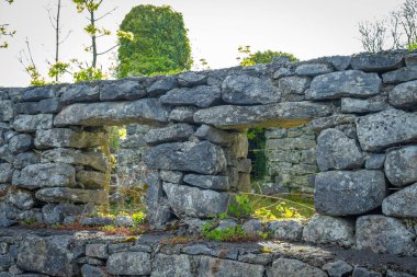 Connemara, Co Galway, İrlanda 'daki güzel manzaralar 