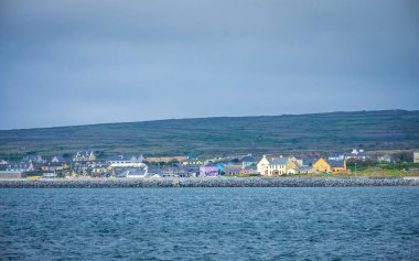Aran Adası 'ndaki şehir Inishmore, Co Galway, İrlanda