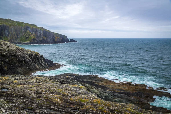 Prachtig Landschap Rond Het Witte Baken Bij Baltimore West Cork — Stockfoto