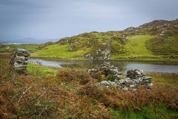 爱尔兰Co Galway的Inishbofin小岛 — 图库照片