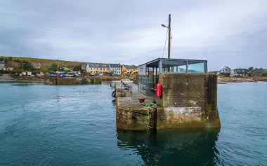 Cleggan Limanı Inishbofin, Co Galway, İrlanda