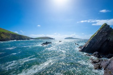 Dunquin Rıhtımı, Dingle Yarımadası, Co Kerry, İrlanda
