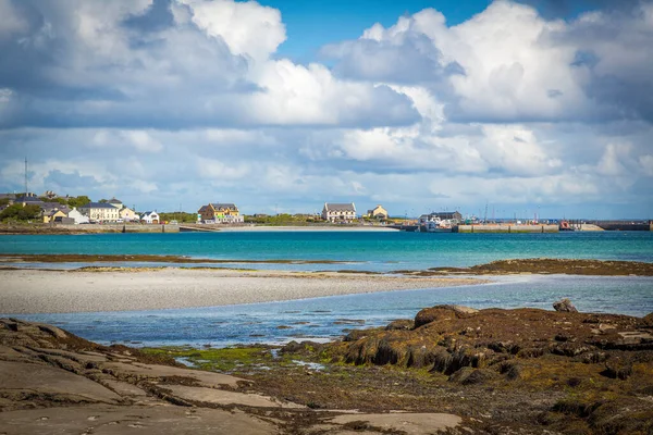 Cidade Aran Island Inishmore Galway Irlanda — Fotografia de Stock