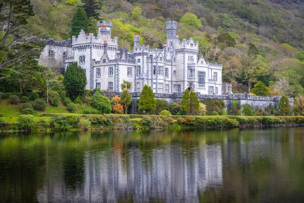 Abbazia Kylemore Connemare Galway Irlanda — Foto Stock