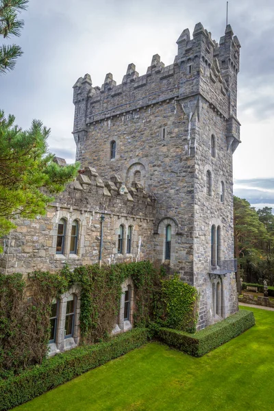 Glenveigh Kastély Glenveigh Nemzeti Parkban Donegal Írország — Stock Fotó