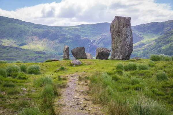 Uragh Stone Circle Gleninchaquin Park Kerry Irlanda — Foto de Stock