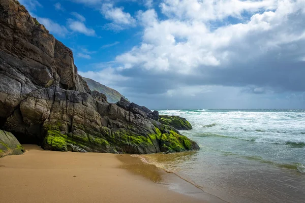 Hermoso Lugar Coumeenoole Beach Costa Península Dingle Kerry Irlanda — Foto de Stock