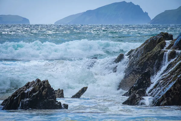 Dingle Yarımadası Ndaki Coumeenoole Sahili Nde Güzel Bir Yer Kerry — Stok fotoğraf