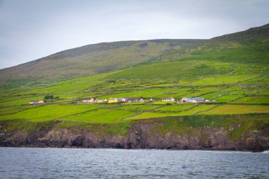 Dingle Yarımadası 'ndaki Slea Head Sahili, Co Kerry, İrlanda 
