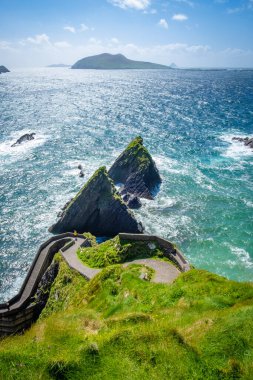 Dunquin Rıhtımı, Dingle Yarımadası, Co Kerry, İrlanda