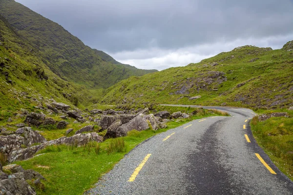 Road Ballaghbeama Gap Kerry Irlanda — Foto de Stock