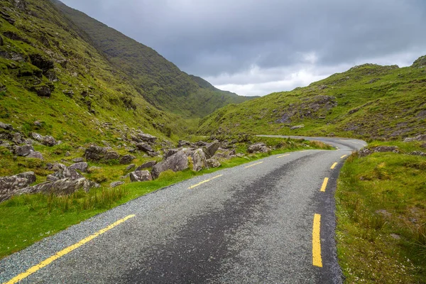 Road Ballaghbeama Gap Kerry Irlanda — Foto de Stock