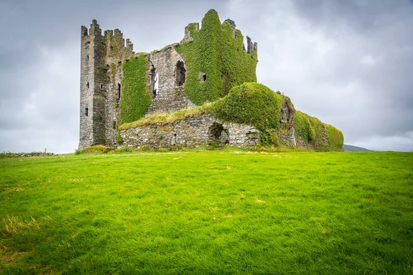 Castelo Ballycarberry Velho Perto Cahersiveen — Fotografia de Stock