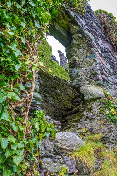 Antiguo Castillo Ballycarberry Cerca Cahersiveen —  Fotos de Stock