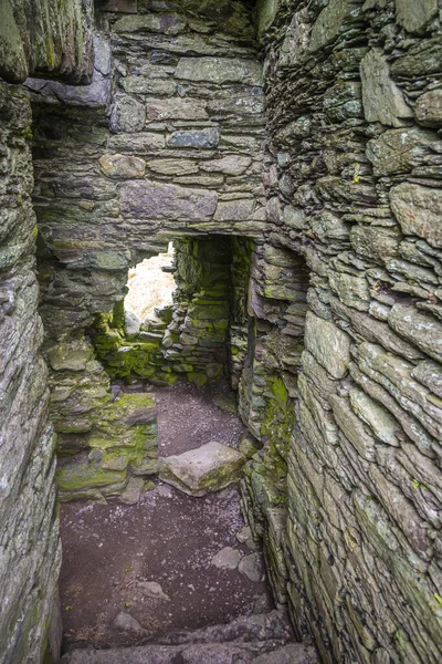 Ancien Château Ballycarberry Près Cahersiveen — Photo