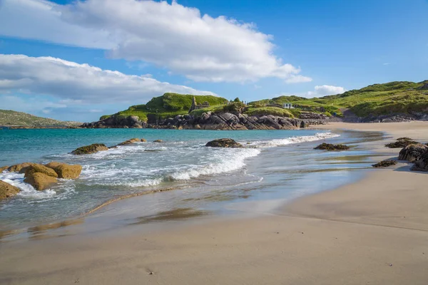Caherdaniel Derrynane Beach Abbey Island Ring Kerry Irlandia — Zdjęcie stockowe