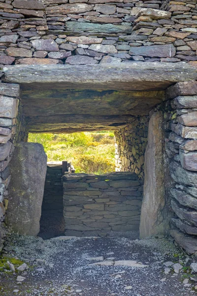 Velho Forte Pedra Cahergall Perto Cahersiveen — Fotografia de Stock