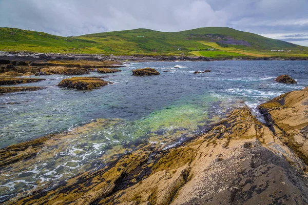 Stone Óceán Partján Írország — Stock Fotó