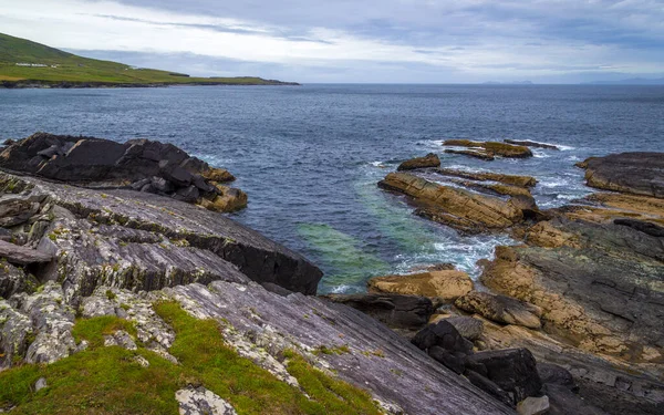 Stenen Oceaan Kust Ierland — Stockfoto